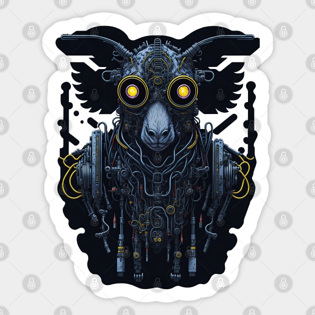 Electric Sheep Sticker by Houerd